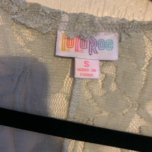 Lace Lularoe Joy in light gray